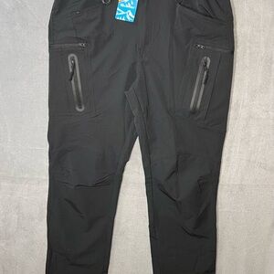 Mens Tactical Water Repellent Pants 32x30 Outdoor Hiking Trail Cargo Ripstop